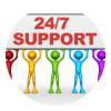 24-7 support