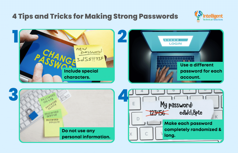 4 Tips and Tricks for Making Strong Passwords