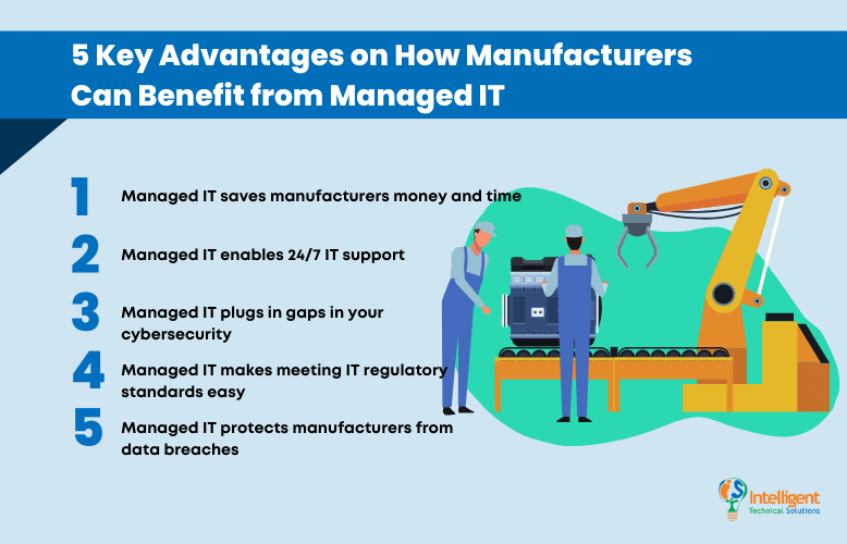 5 Key Advantages on How Manufacturers Can Benefit from Managed IT
