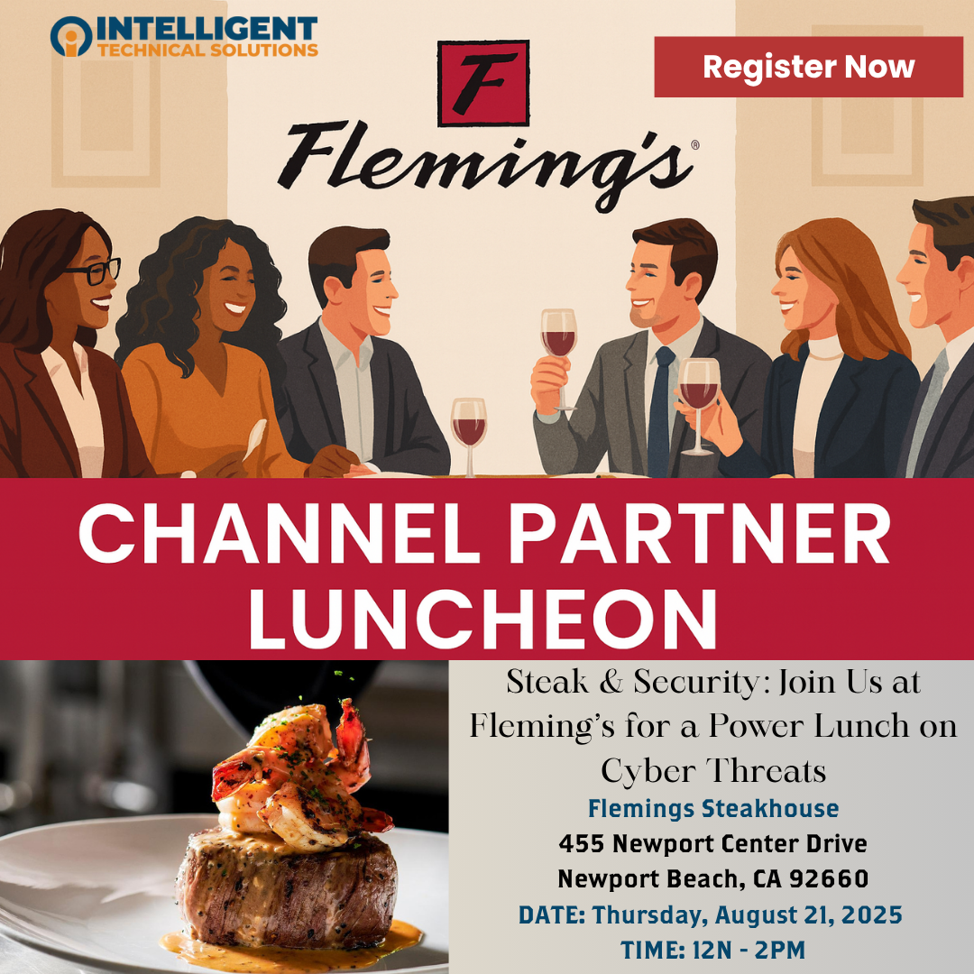 Channel Partner Lunch at Fleming’s – Aug 14, 2025