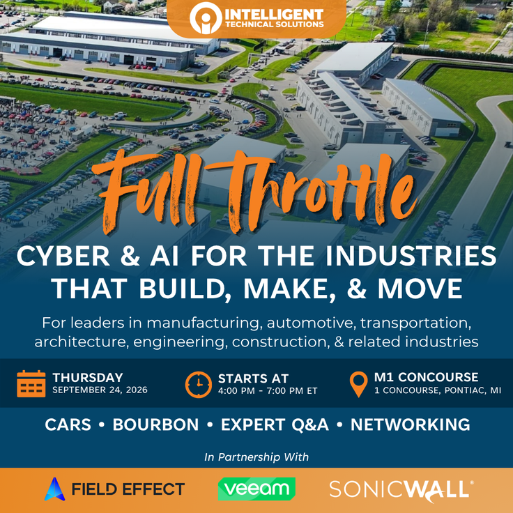 Full Throttle: cyber trends for manufacturers event graphic