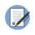 Agreement signing icon