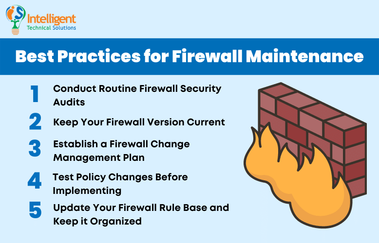 How to Maintain Your Firewall: 5 Best Practices