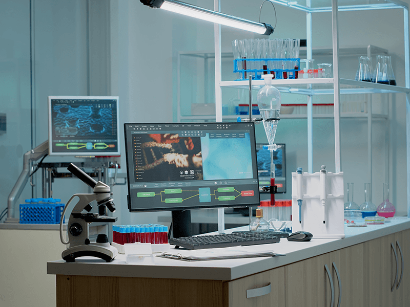 Biotech-research-computer