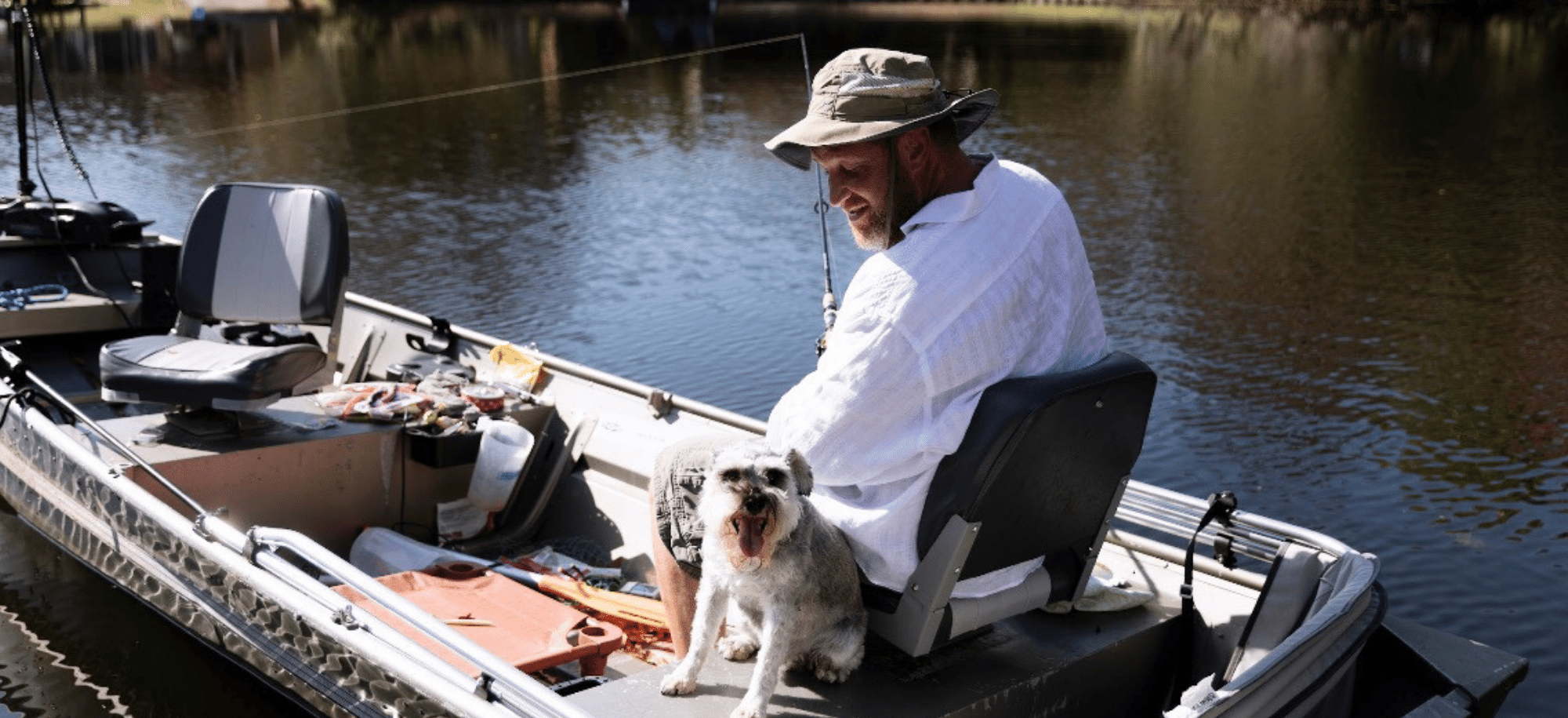 Brian Kaminsky fishing