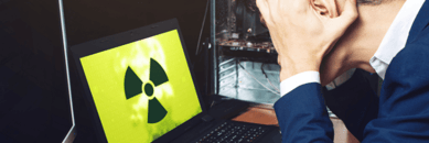 Computador infectado com malware