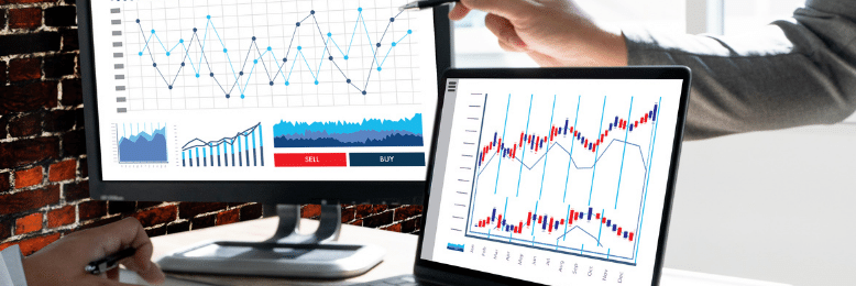 Data Analytics on Computer Screen