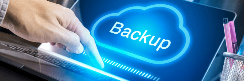 Data backup on the cloud