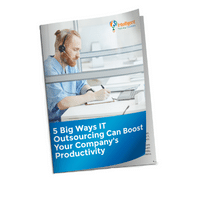 Ebook - 5 Big Ways IT Outsourcing can boost your companys productivity