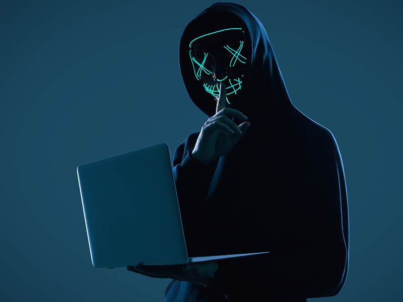 Hacker-cyberattack