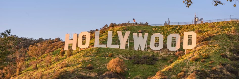 Hollywood sign in Los Angeles