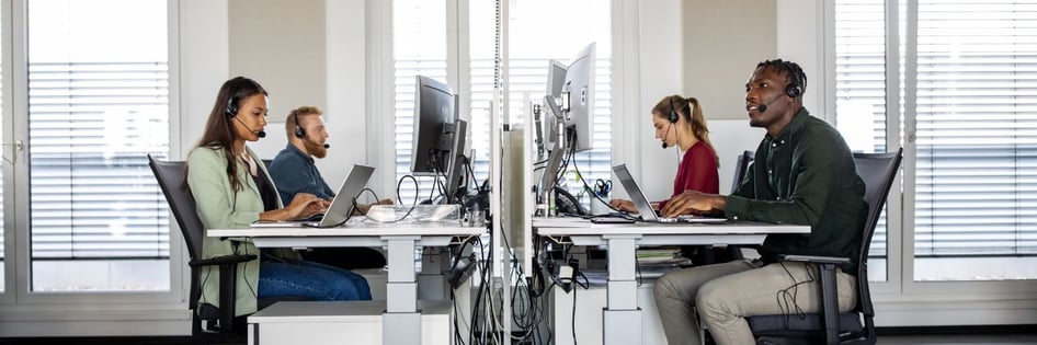 technicians of a managed IT provider doing the work