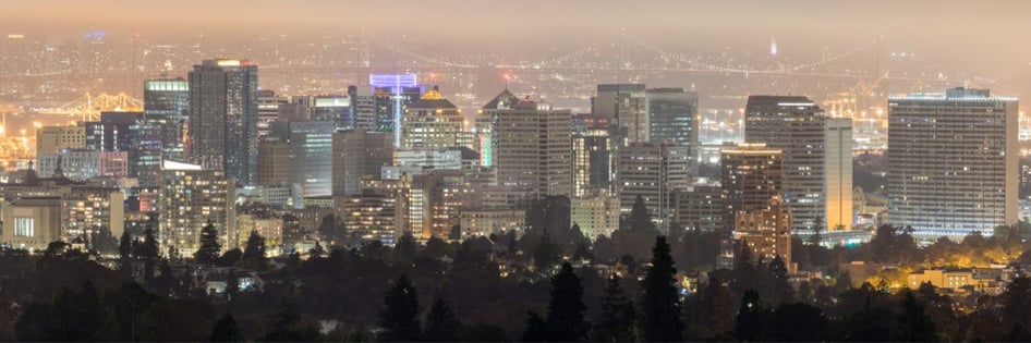 Oakland California skyline