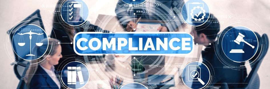 an team of MSP technicians working on compliance for their clients