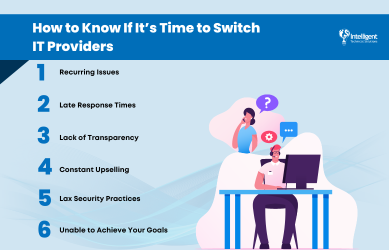 How to know if its time to switch IT Providers