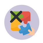 Not compatible icon
