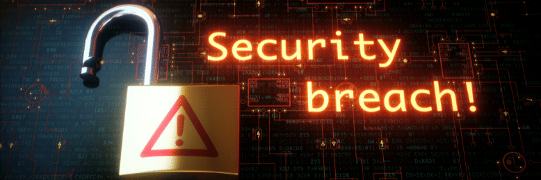 Open Padlock security breach