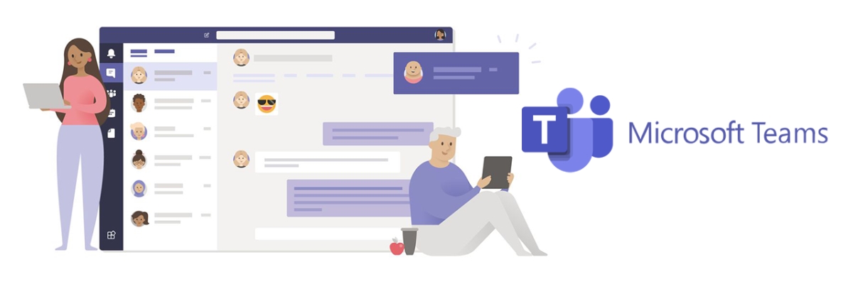 Microsoft teams used by two people