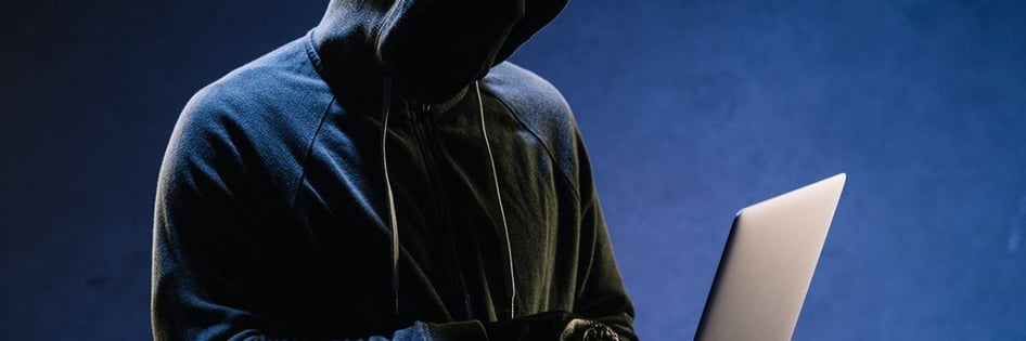 A hacker trying to get into an industry's network