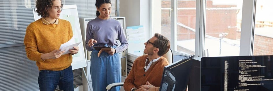 AN IT team of an MSP 