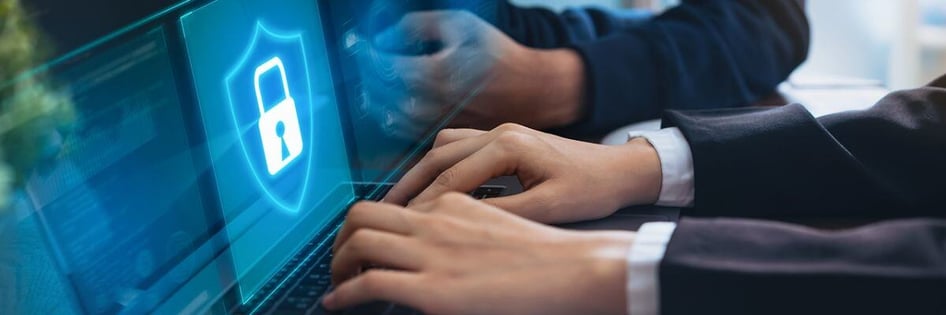 A person securing a business network