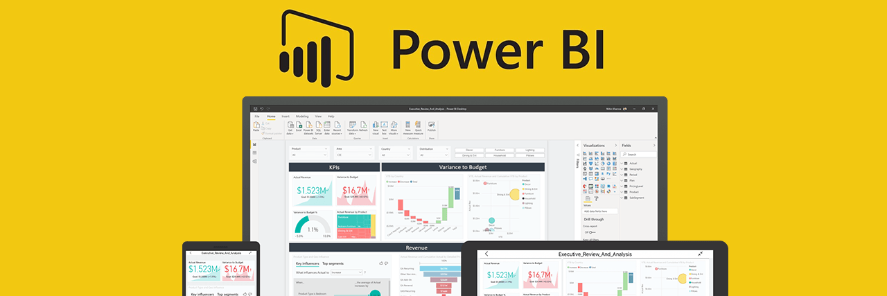 Power BI logo