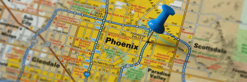 Phoenix Arizona Map