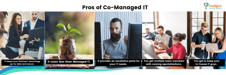 Pros of Co-managed IT