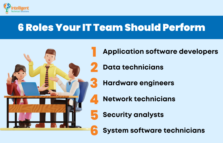 Roles your it team should perform
