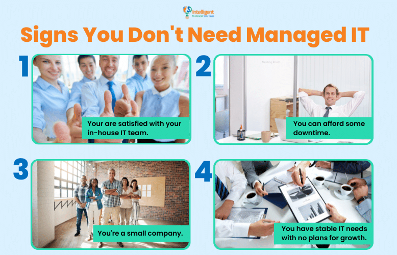 Signs you dont need managed IT