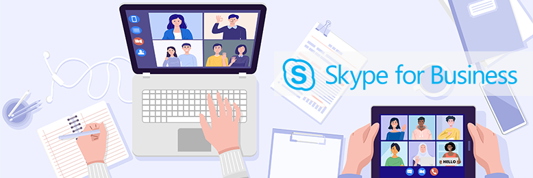 Skype for Business Logo and Illustration