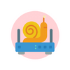 Slow internet icon