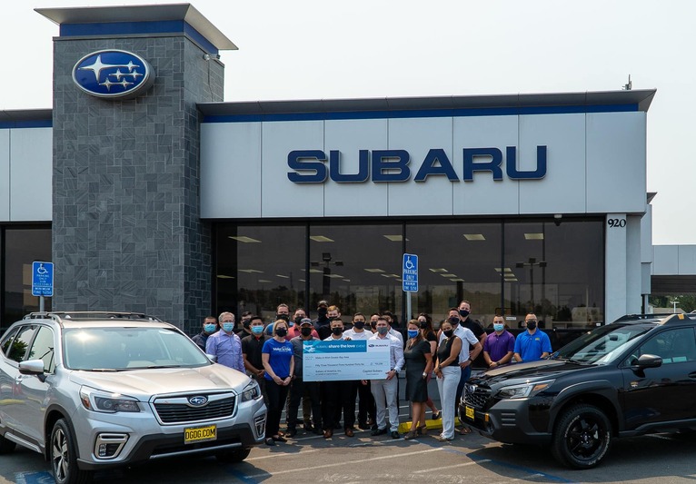 Del Grande Dealer Group team at one of their dealership locations