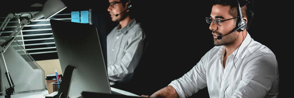 Expert Technicians on the phone