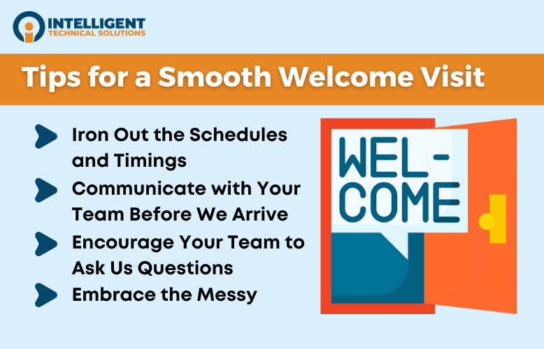 Tips for a smooth welcome visit