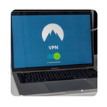 VPN on a computer icon