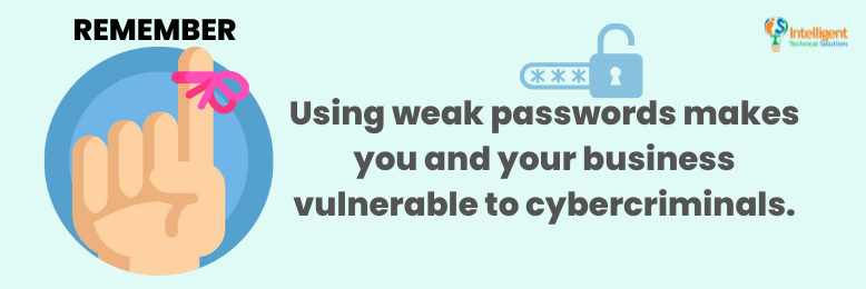 Weak Passwords Reminder