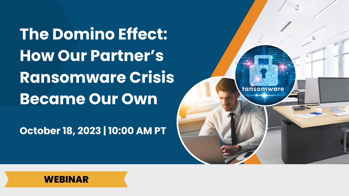 The Domino Effect Webinar October 18, 2023