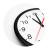 a clock going fast