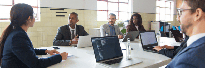 an ongoing meeting