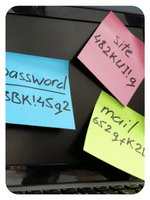 complex and different password for everything