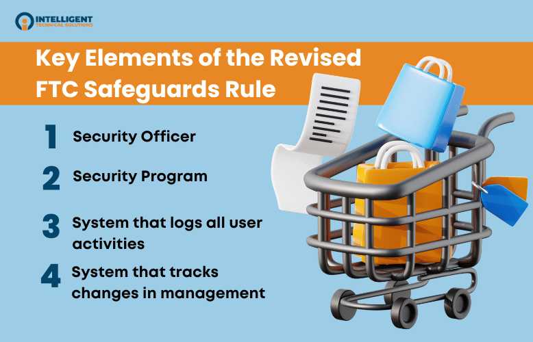 list of key elements of the revised FTC safeguards rule