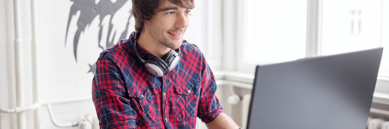 IT technician conducting research