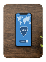 phone connected to VPN