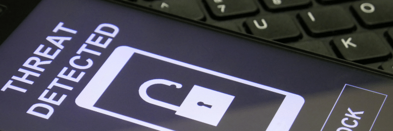threat detected on a mobile phone