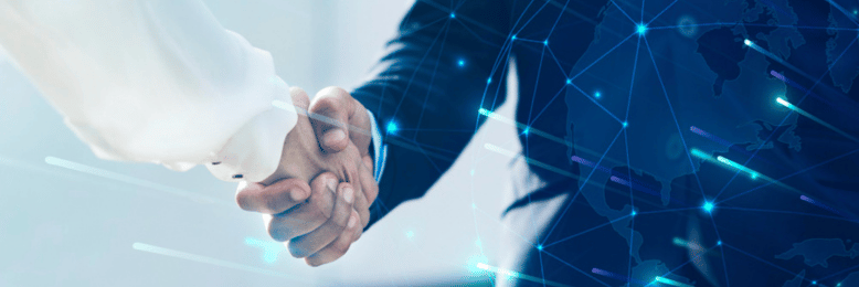 two people shaking hands to secure their SMB