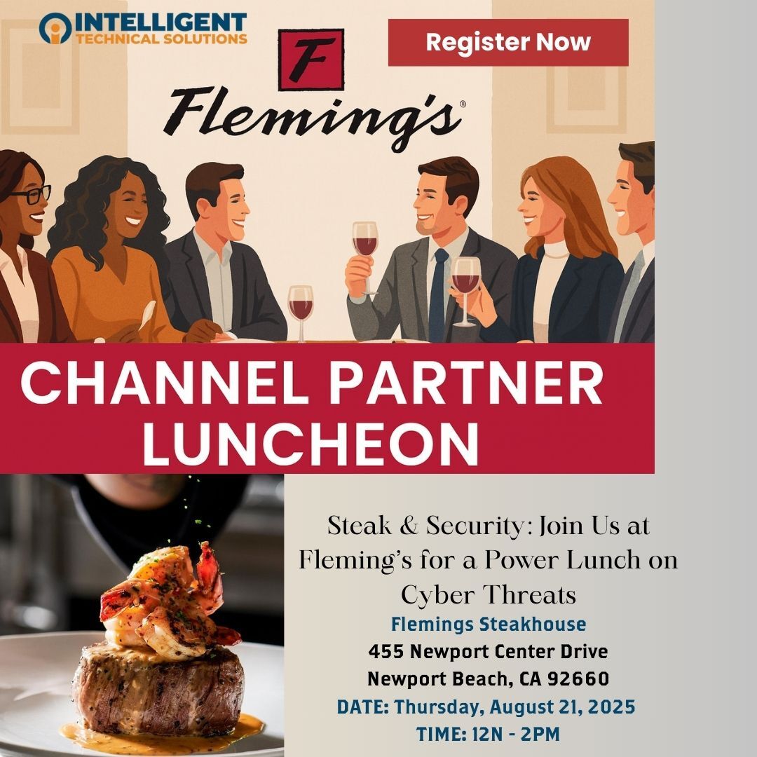 Filet, Firewalls & Fleming’s Let’s Talk MSSP Over Lunch