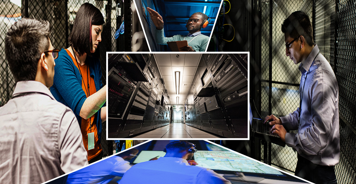 IT professionals managing secure data center infrastructure to demonstrate best practices for data center security and compliance.