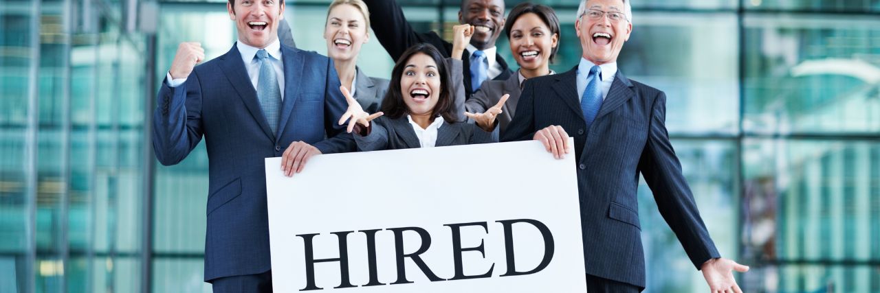 a hiring team happy to hire someone