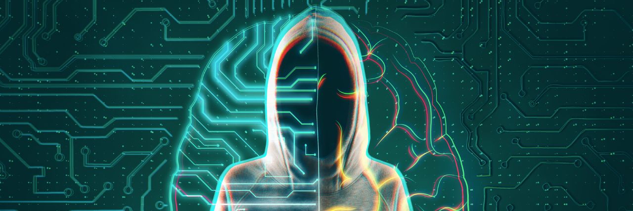a hacker using brain hacking